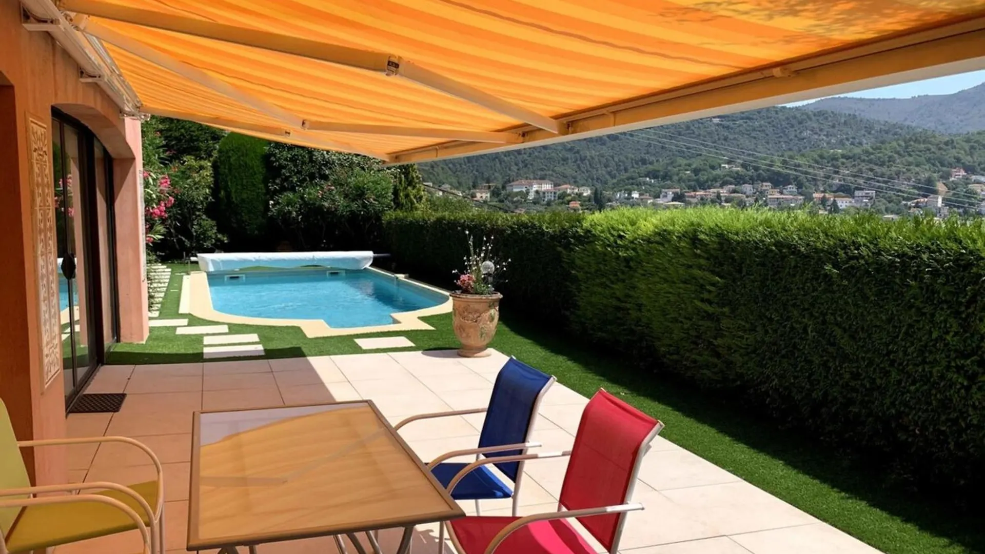 06C-Villa For 8 Persons With Pool Near Nice Tourrette-Levens
